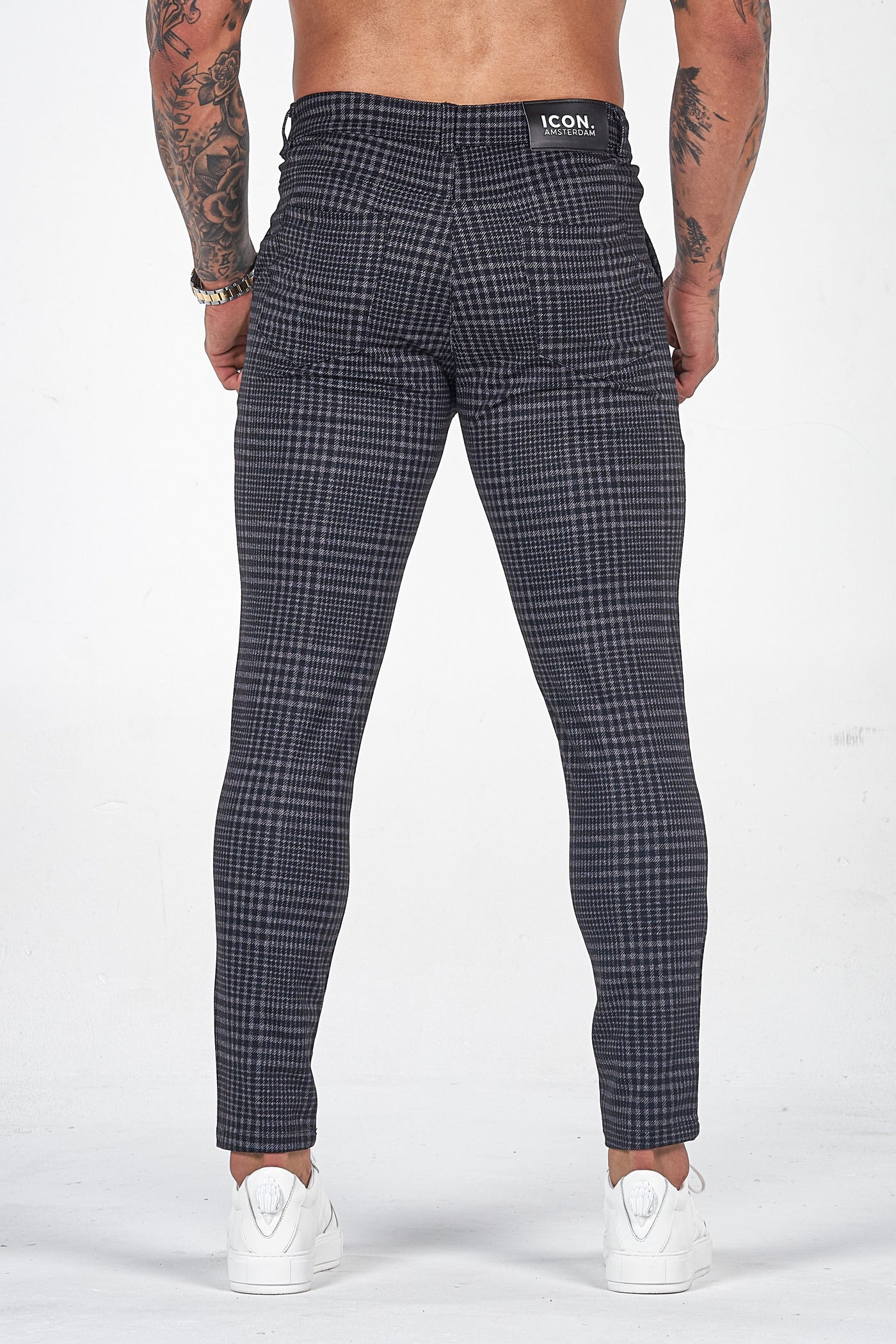 THE ANTONIO TROUSERS - BLACK - ICON. AMSTERDAM