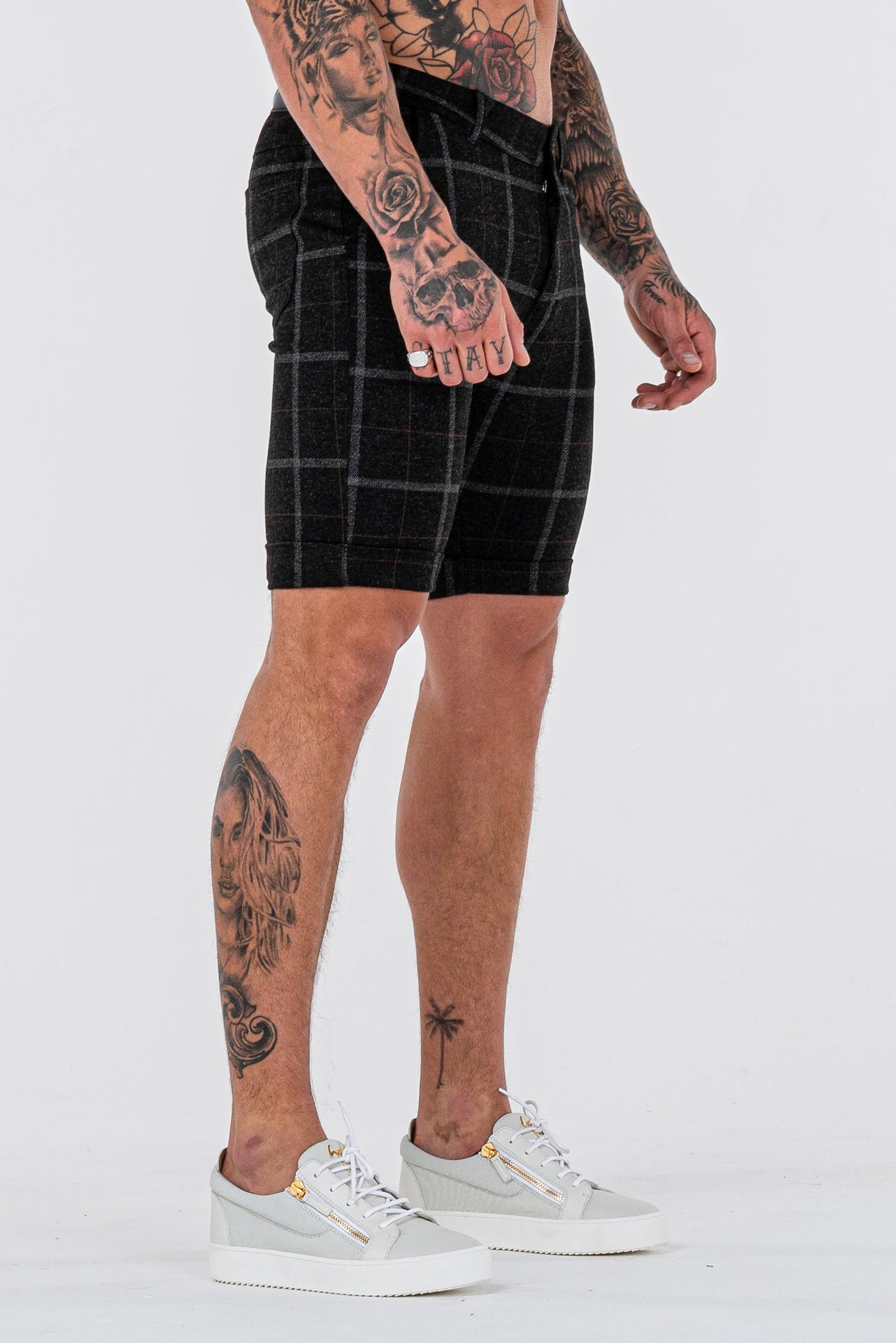 THE IZAYA SHORTS - BLACK - ICON. AMSTERDAM