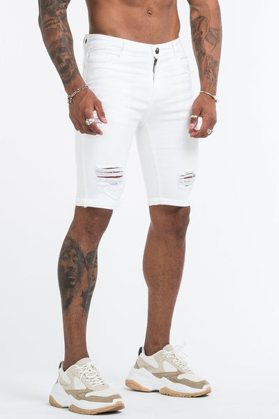 THE SAINT 2.0 SHORTS - WHITE - ICON. AMSTERDAM