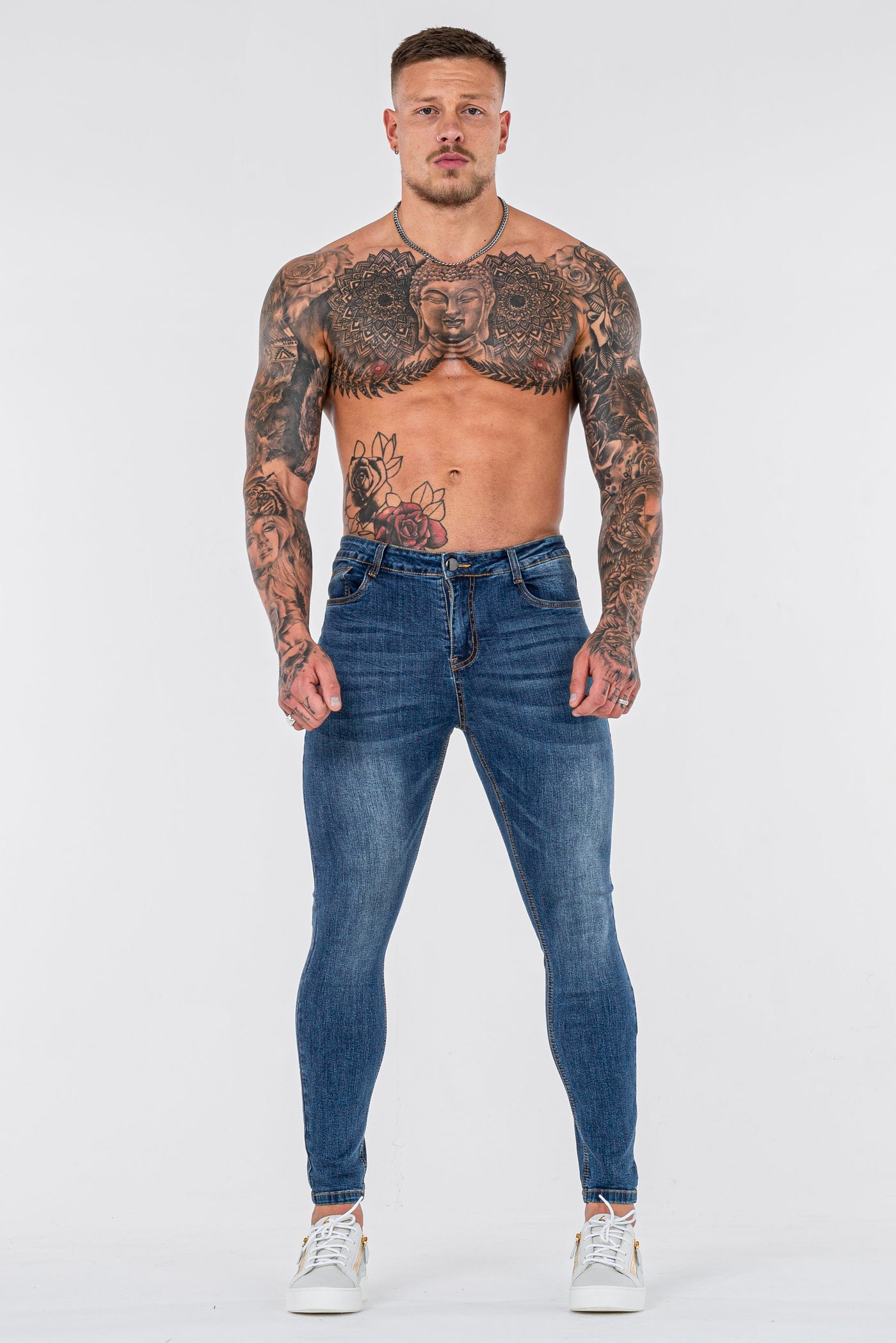 THE LORENZO JEANS - DARK BLUE - ICON. AMSTERDAM