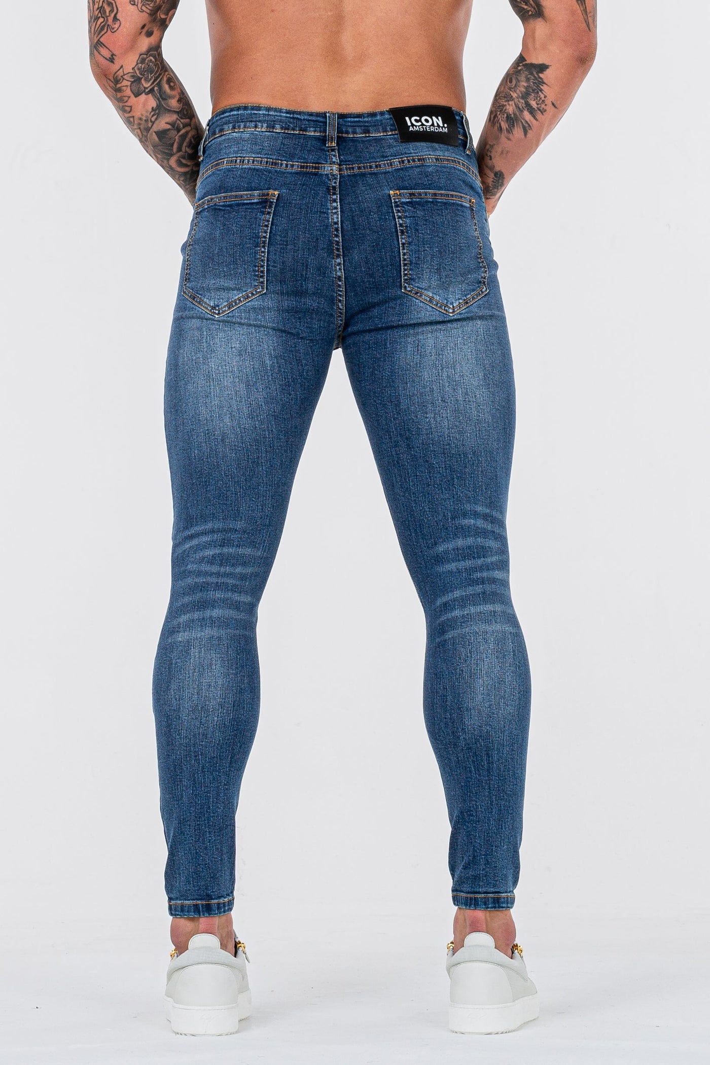 THE LORENZO JEANS - DARK BLUE - ICON. AMSTERDAM