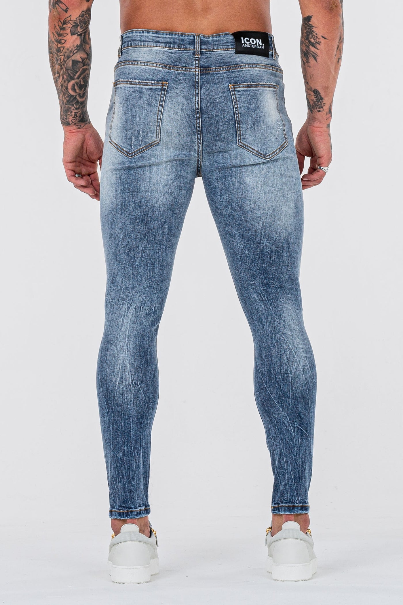 THE GATO JEANS - STEEL BLUE - ICON. AMSTERDAM