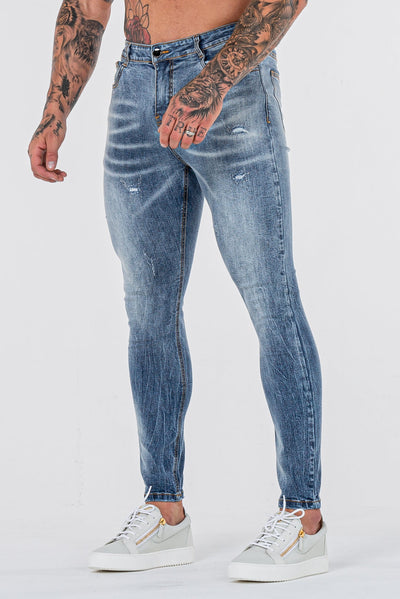 THE GATO JEANS - STEEL BLUE - ICON. AMSTERDAM