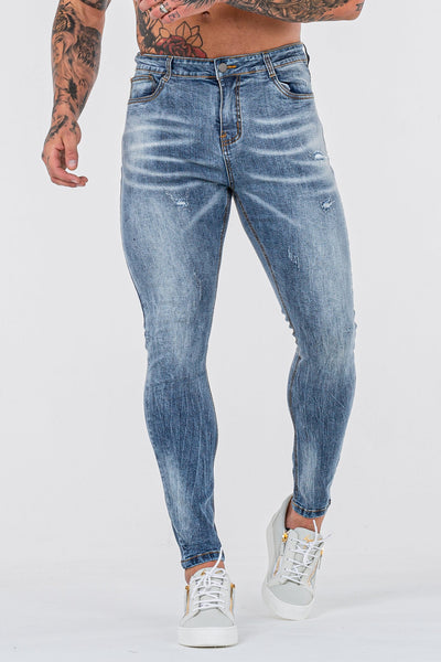 THE GATO JEANS - STEEL BLUE - ICON. AMSTERDAM