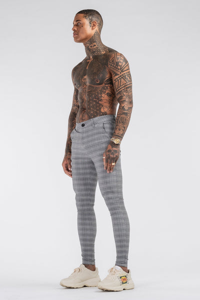 THE LATO TROUSERS - GREY - ICON. AMSTERDAM