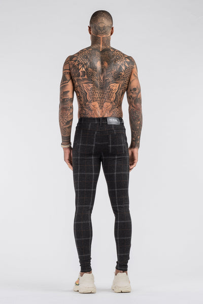 THE IZAYA TROUSERS - BLACK - ICON. AMSTERDAM