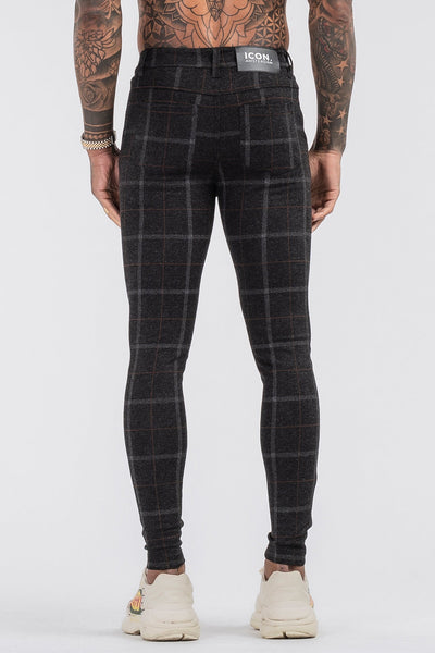 THE IZAYA TROUSERS - BLACK - ICON. AMSTERDAM