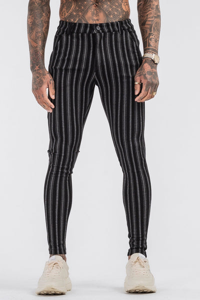 THE ALEC TROUSERS - BLACK - ICON. AMSTERDAM