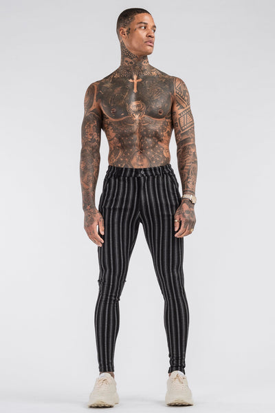 THE ALEC TROUSERS - BLACK - ICON. AMSTERDAM