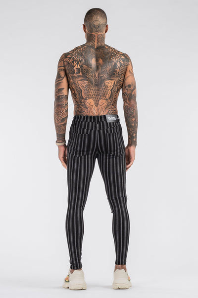 THE ALEC TROUSERS - BLACK - ICON. AMSTERDAM