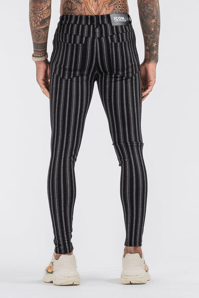 THE ALEC TROUSERS - BLACK - ICON. AMSTERDAM