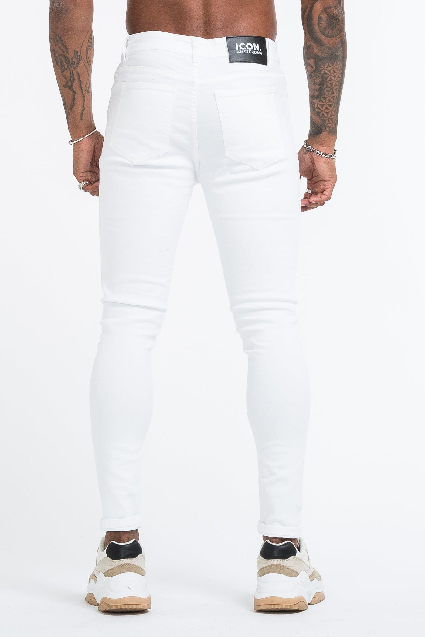 THE LORENZO JEANS - WHITE - ICON. AMSTERDAM